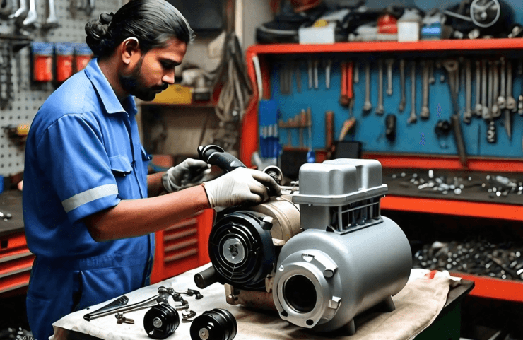 Screw Air Compressor Repair And Service In Navi Mumbai