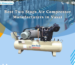 Best Two Stage Air Compressor Manufacturers in Vasai