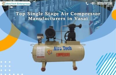 Top Single Stage Air Compressor Manufacturers in Vasai