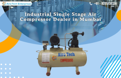 Industrial Single Stage Air Compressor Dealer in Mumbai