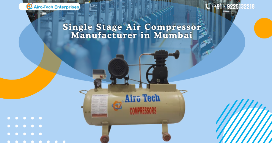 Single Stage Air Compressor Manufacturer in Mumbai