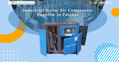 Industrial Screw Air Compressor Supplier in Palghar