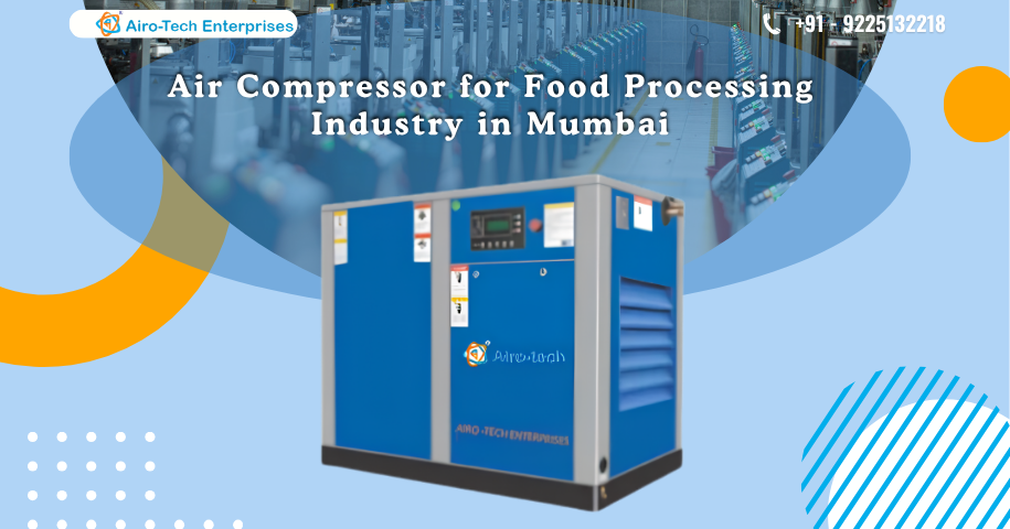 Air Compressor for Food Processing Industry in Mumbai